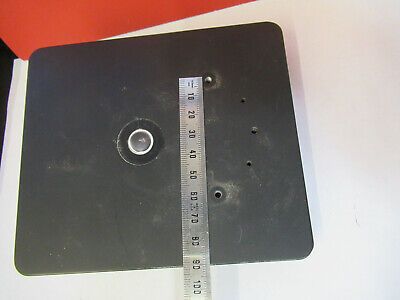 WOLFE WETZLAR GERMANY STAGE TABLE MICROSCOPE PART AS PICTURED #8Y-A-05