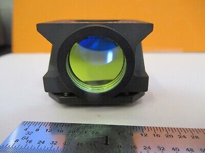 LEITZ GERMANY CUBE I2/3 513604 FLUOR MICROSCOPE PART OPTICS AS PICTURED &85-B-41