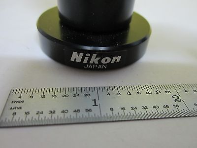 MICROSCOPE PART NIKON JAPAN EYEPIECE PHOTO ADAPTER OPTICS AS IS BIN#T6-29