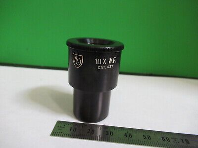 AO AMERICAN OPTICS CAT 437 EYEPIECE WF 10X MICROSCOPE PART AS PICTURED R9-A-30