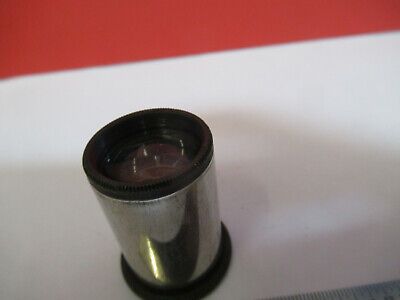 ANTIQUE ERNST LEITZ  "3" EYEPIECE MICROSCOPE PART OPTICS AS PICTURED #B1-A-50