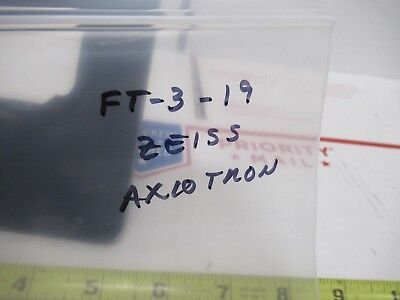 ZEISS AXIOTRON GERMANY LENS ASSEMBLY MICROSCOPE PART AS PICTURED &FT-3-19