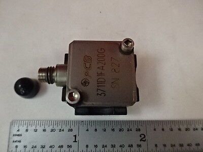 ACCELEROMETER PCB PIEZOTRONICS 3711D1FA200G SENSOR VIBRATION CALIBRATION F1-E-03