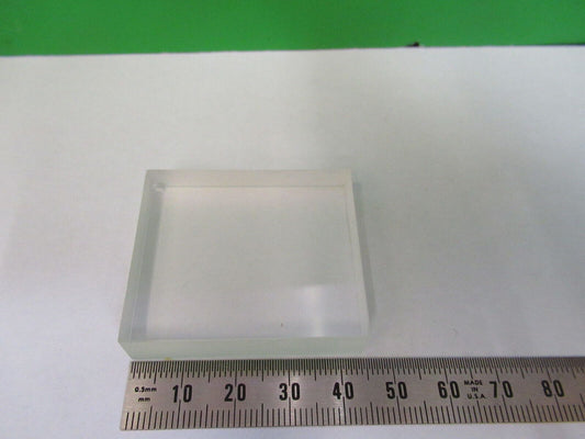 OPTICAL UNCOATED CONCAVE GLASS MIRROR BLANK OPTICS AS PICTURED &W5-B-77