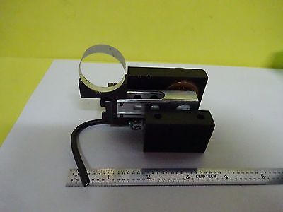 MICROSCOPE PART LEITZ GERMANY LENS MOUNTED OPTICS AS IS BIN#W6-20