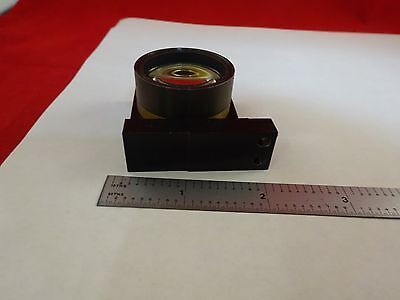 MICROSCOPE PART MOUNTED ZEISS GERMANY LENS OPTICS BIN#N2-E-01