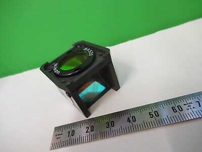 NIKON JAPAN FLUORESCENT CUBE DM510 MICROSCOPE PART OPTICS AS PICTURED &15-A-26