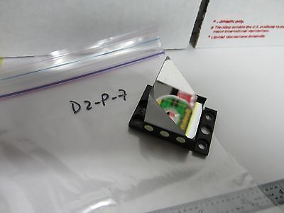 OPTICAL MICROSCOPE PART DMR LEICA MIRROR [STAINED] OPTICS AS IS BIN#D2-P-7