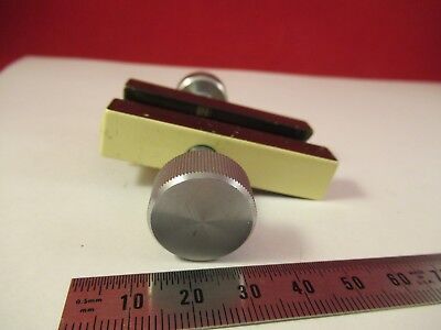 WILD SWISS M11 BRASS MICROMETER ASSEMBLY MICROSCOPE PART AS PICTURED &FT-4-114