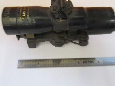 ANTIQUE MIL SPEC RANGEFINDER MINI TELESCOPE RARE OPTICS AS PICTURED &A9-A-06