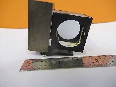 OLYMPUS JAPAN GLASS PRISM HEAD MICROSCOPE OPTICS PART as pictured &4T-A-08