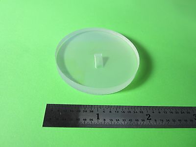 RARE OPTICAL FILTER LENS + SLOT IN MIDDLE LASER OPTICS AS PICTURED BIN#36-18