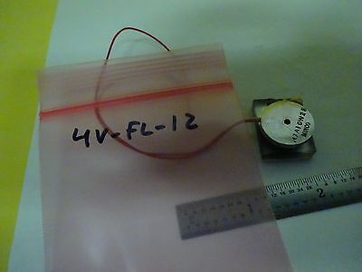 OPTICAL MIRROR + MINCO HEATER ?? LASER OPTICS AS IS BIN#4V-FL-12