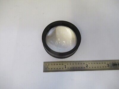 UNKNOWN LARGE ILLUMINATOR CONVEX LENS OPTICS MICROSCOPE PART AS PICTURED A9-A-37