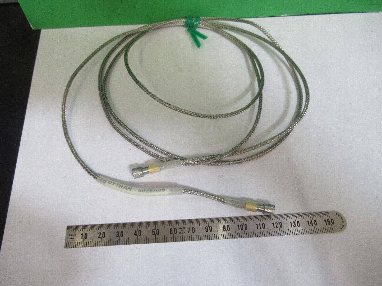 5ft CABLE for ACCELEROMETER SENSOR armored 10-32 to 10-32 AS PICTURED G3-FT-77