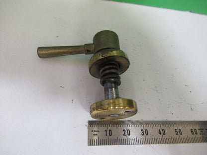 ANTIQUE MICROSCOPE PART LEITZ GERMANY BRASS SPANNER NUTS AS PICTURED Z9-A-197