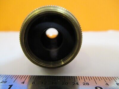 VICKERS UK ENGLAND OBJECTIVE 10X OPTICS MICROSCOPE PART AS PICTURED #1E-C-10