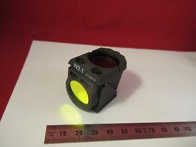 LEICA LEITZ DMRB CUBE FILTER N2.1 513812 MICROSCOPE PART AS PICTURED #10-A-96