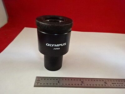 MICROSCOPE PART OLYMPUS JAPAN EYEPIECE OCULAR WHK 10X/20 L OPTICS AS IS B#AD-04