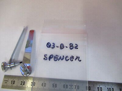 AO SPENCER PAIR CLIPS MICROSCOPE PART AS PICTURED Q3-B-82