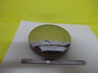 OPTICAL HUGE PLANO CONVEX LENS [scratched] for LASER OPTICS AS IS BIN#X3-02