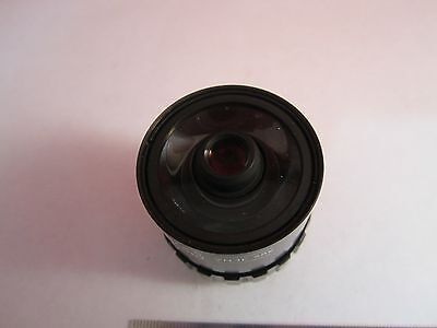 OPTICAL MICROSCOPE OBJECTIVE AUS JENA 5X INFINITY PLAN ACHRO OPTICS BIN#11-DT-O