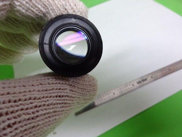 MICROSCOPE PART LEITZ GERMANY 519748 EYEPIECE 10X/18 OCULAR OPTICS AS IS #AS-29