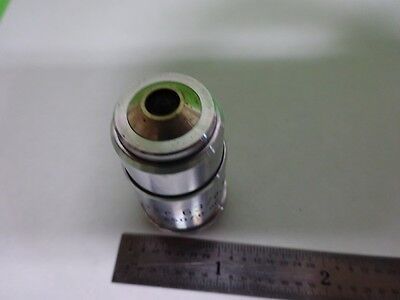 MICROSCOPE PART OBJECTIVE REICHERT AUSTRIA FLUOR 63X OPTICS AS IS BIN#72-61