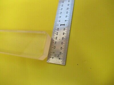 OPTICAL LARGE VERY LONG BAR GLASS BK7 PLANO OPTICS AS PICTURED &FT-6-120