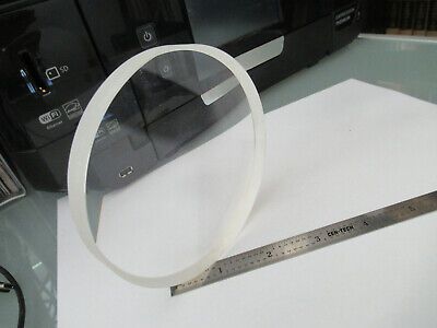 LARGE MIL SPEC OPTICAL LENS PLANO CONCAVE GLASS LASER OPTICS AS PICTURED 4B-FT11