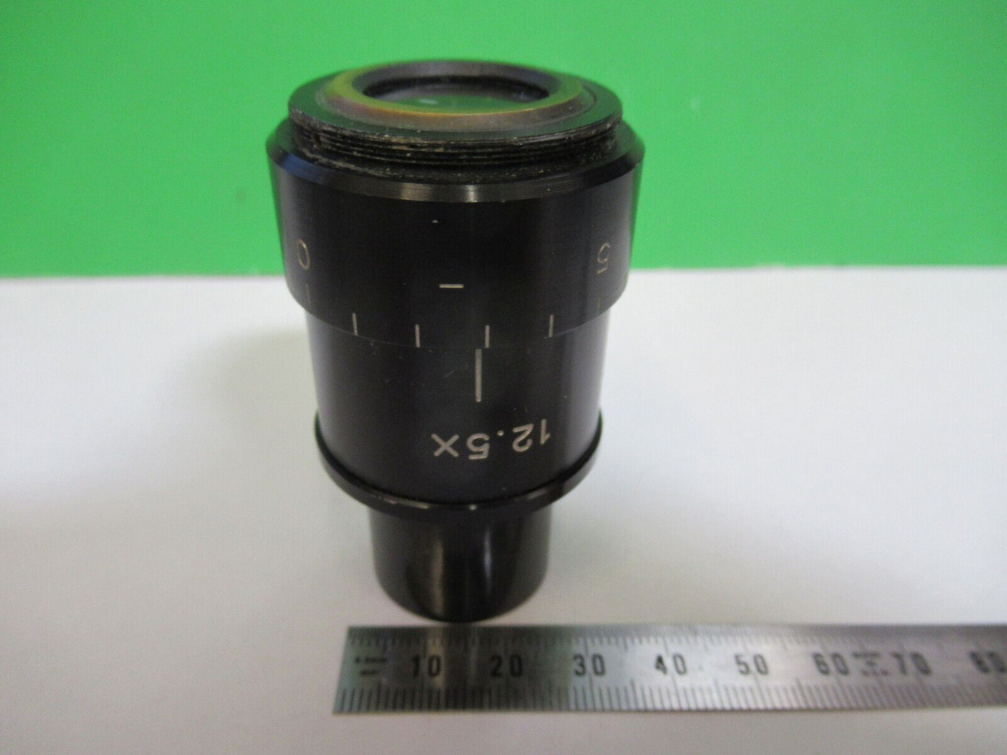 UNKNOWN EYEPIECE 12.5X VARIABLE OPTICS MICROSCOPE PART AS PICTURED H7-B-36