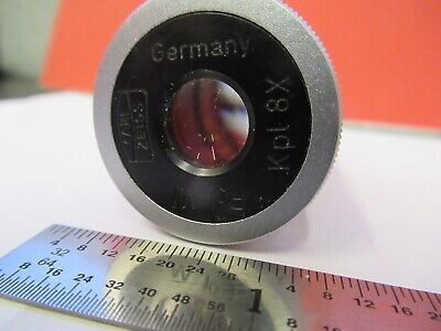 CARL ZEISS POL KPL 8X EYEPIECE OCULAR OPTICS MICROSCOPE PART AS PICTURE #H6-A-42