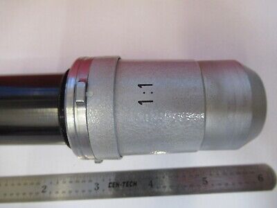 LEITZ OBJECTIVE 1:1 893742 MEASURING TOOLMAKER MICROSCOPE PART AS PIC &A9-A-84