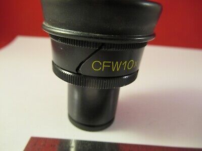 FOR PARTS NIKON CFW10X EYEPIECE OCULAR MICROSCOPE PART AS PICTURED &1E-B-48