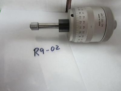 MICROSCOPE PART MITUTOYO 152-391 STAGE MICROMETER AS IS BIN#R9-02