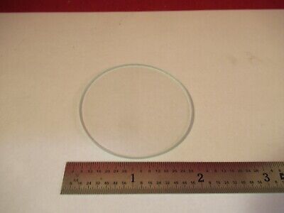 OPTICAL GLASS PLATE ROUND OPTICS AS PICTURED &FT-6-72