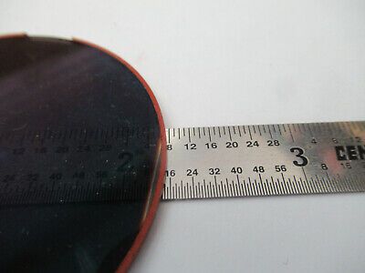 OPTICAL LARGE MIL SPEC ND NEUTRAL DENSITY FILTER OPTICS AS PICTURED &F5-A-35