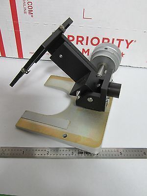 MICROSCOPE LEICA REICHERT POLYVAR MIRROR ILLUMINATOR ASSEMBLY OPTICS BIN#F1-V-4