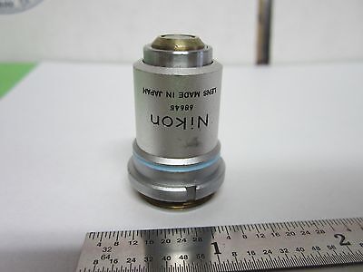 OPTICAL MICROSCOPE PART NIKON OBJECTIVE 40X OPTICS BIN#46-L-2