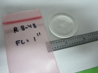 OPTICAL fresnel lens fl 1" [plastic] OPTICS AS IS BIN#R8-48