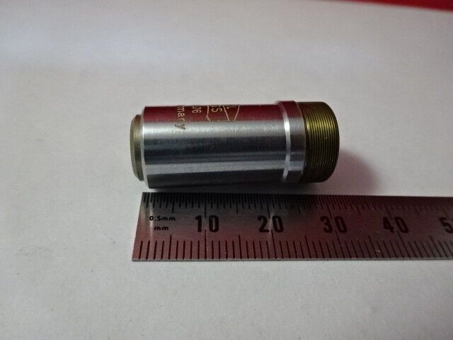 CARL ZEISS OBJECTIVE 10X EPIPLAN MICROSCOPE PART OPTICS AS IS &U7-B-28