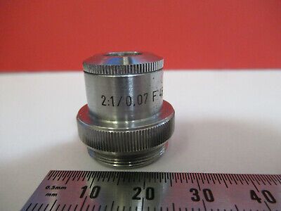 ROLYN GERMANY OBJECTIVE 2X OPTICS LONG WORK MICROSCOPE PART AS PICTURE #100-S-11