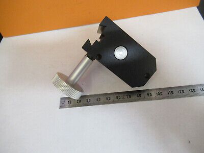 LEICA DMRB CONDENSER HOLDER PIECE GERMANY MICROSCOPE PART AS PICTURED R7-A-44