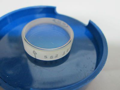 OPTICAL COATED FILTER PERKIN ELEMER LASER OPTICS  BIN#1