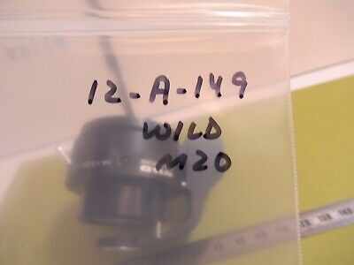 WILD HEERBRUGG SWISS M20 CONDENSER OPTICS MICROSCOPE PART AS PICTURED #12-A-149