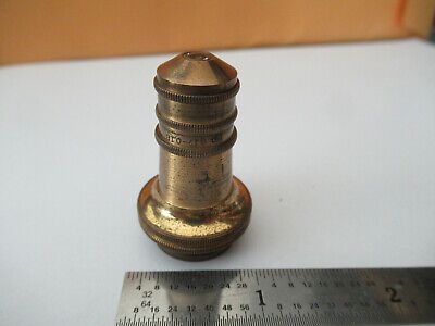 ANTIQUE CARL ZEISS DD OBJECTIVE LENS MICROSCOPE PART AS PICTURED &F2-A-109