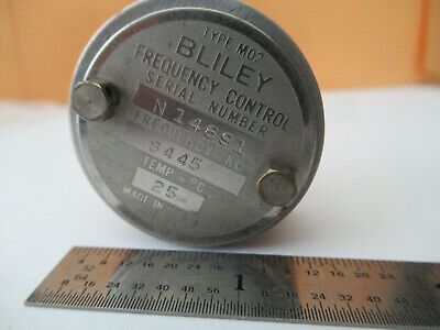 ANTIQUE QUARTZ CRYSTAL BLILEY MO2 FREQUENCY CONTROL RADIO AS PICTURED &F2-A-216