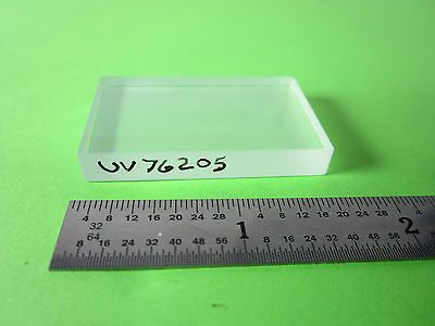 OPTICAL UV ULTRAVIOLET FILTER LENS POLISHED DULL LASER OPTICS BIN#B5-24