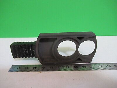 ZEISS EMPTY SLIDER FILTER HOLDER GERMANY MICROSCOPE PART AS PICTURED R7-B-26