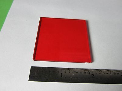 OPTICAL RED FILTER LASER OPTICS BIN #32-95-01